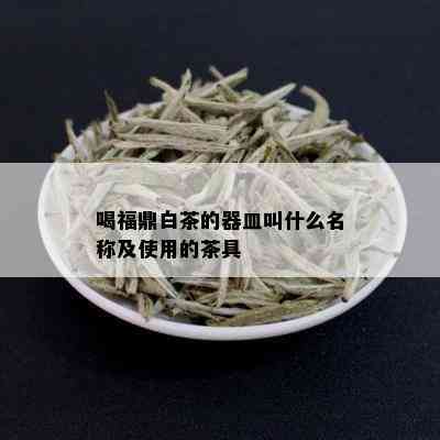 喝福鼎白茶的器皿叫什么名称及使用的茶具