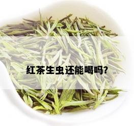 红茶生虫还能喝吗？