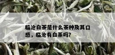 临沧白茶是什么茶种及其口感，临沧有白茶吗？