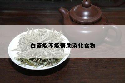 白茶能不能帮助消化食物