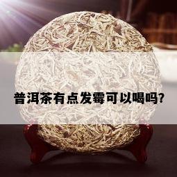 普洱茶有点发霉可以喝吗？