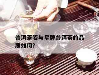 普洱茶姿与星牌普洱茶的品质如何？