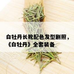 白牡丹长靴配色发型剧照，《白牡丹》全套装备