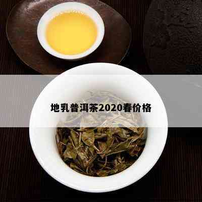 地乳普洱茶2020春价格