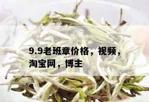 9.9老班章价格，视频，淘宝网，博主