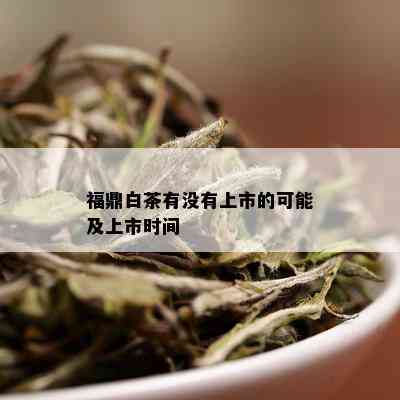 福鼎白茶有没有上市的可能及上市时间