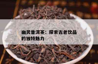 幽灵普洱茶：探索古老饮品的独特魅力