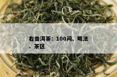 右普洱茶：100问、喝法、茶区