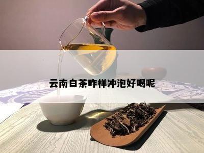 云南白茶咋样冲泡好喝呢