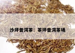 沙坪普洱茶：茶坪普洱茶场