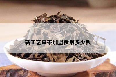 新工艺白茶加盟费用多少钱