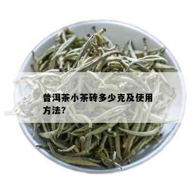 普洱茶小茶砖多少克及使用方法?