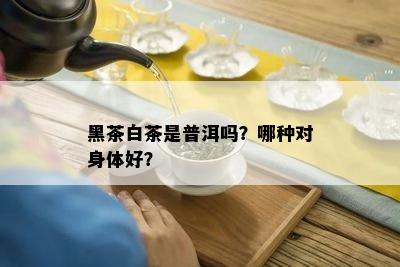 黑茶白茶是普洱吗？哪种对身体好？