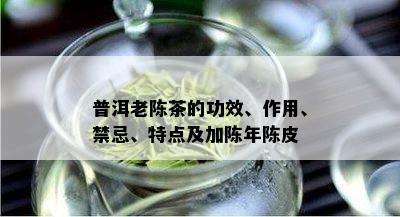 普洱老陈茶的功效、作用、禁忌、特点及加陈年陈皮