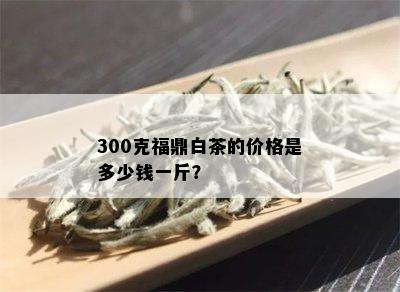 300克福鼎白茶的价格是多少钱一斤？