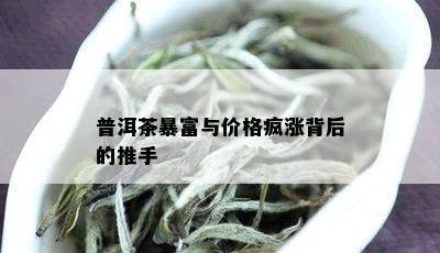 普洱茶暴富与价格疯涨背后的推手