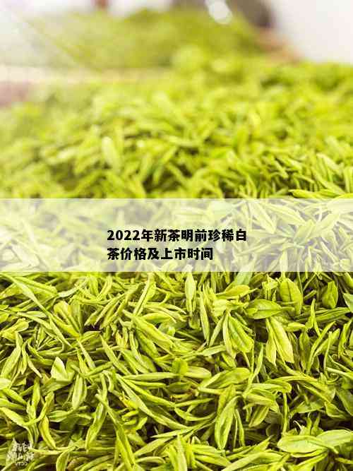 2022年新茶明前珍稀白茶价格及上市时间