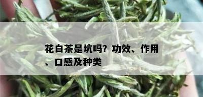 花白茶是坑吗？功效、作用、口感及种类