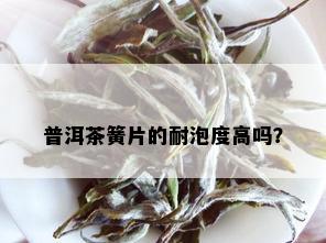 普洱茶簧片的耐泡度高吗？