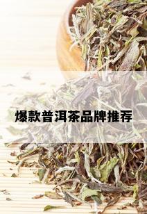 爆款普洱茶品牌推荐