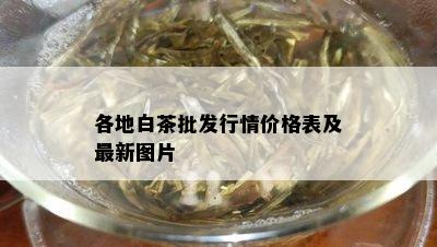 各地白茶批发行情价格表及最新图片