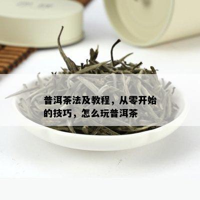 普洱茶法及教程，从零开始的技巧，怎么玩普洱茶