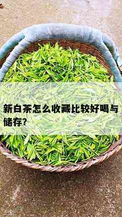 新白茶怎么收藏比较好喝与储存？