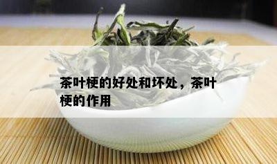 茶叶梗的好处和坏处，茶叶梗的作用