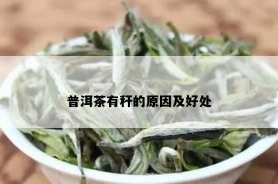 普洱茶有秆的原因及好处