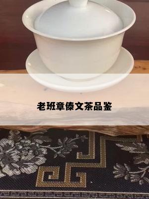 老班章傣文茶品鉴