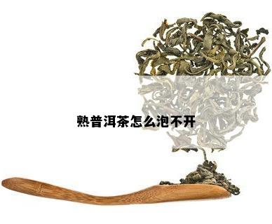 熟普洱茶怎么泡不开