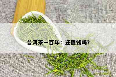 普洱茶一百年：还值钱吗？