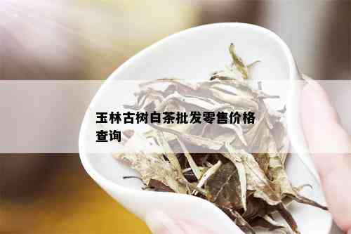 玉林古树白茶批发零售价格查询