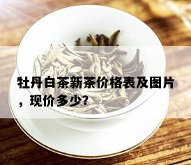 牡丹白茶新茶价格表及图片，现价多少？