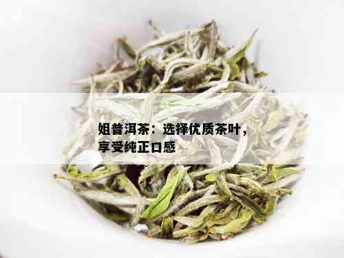 姐普洱茶：选择优质茶叶，享受纯正口感