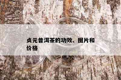 贞元普洱茶的功效、图片和价格