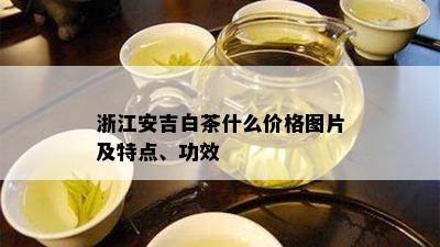 浙江安吉白茶什么价格图片及特点、功效