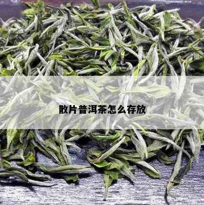 散片普洱茶怎么存放