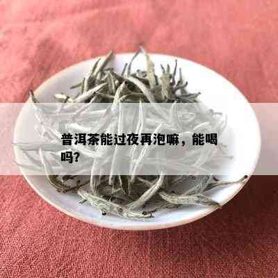 普洱茶能过夜再泡嘛，能喝吗？