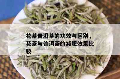 花茶普洱茶的功效与区别，花茶与普洱茶的减肥效果比较