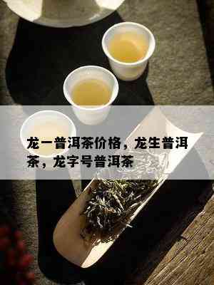 龙一普洱茶价格，龙生普洱茶，龙字号普洱茶