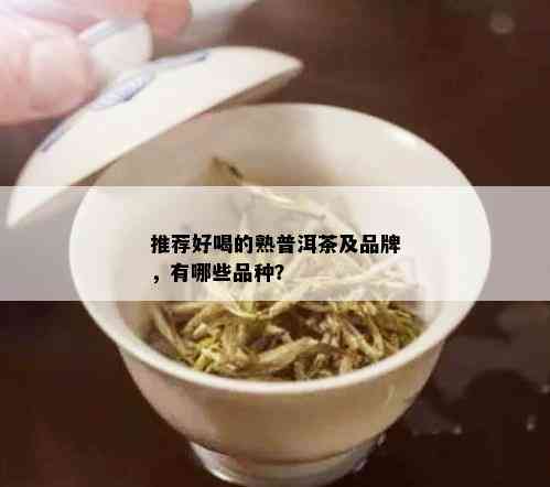 推荐好喝的熟普洱茶及品牌，有哪些品种？