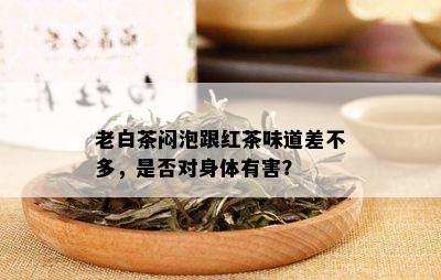 老白茶闷泡跟红茶味道差不多，是否对身体有害？