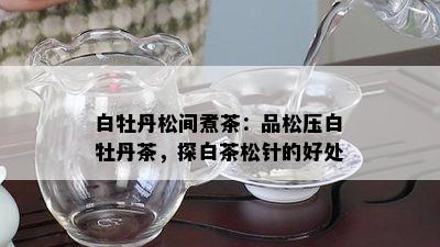 白牡丹松间煮茶：品松压白牡丹茶，探白茶松针的好处