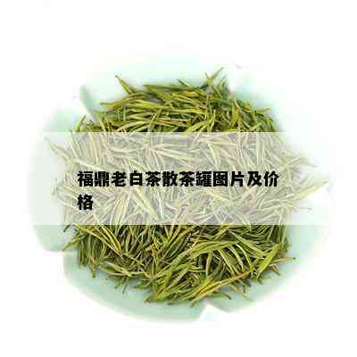 福鼎老白茶散茶罐图片及价格