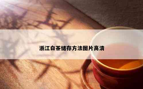 浙江白茶储存方法图片高清