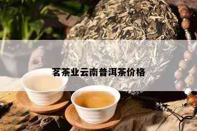 茗茶业云南普洱茶价格