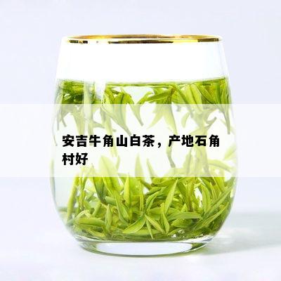 安吉牛角山白茶，产地石角村好