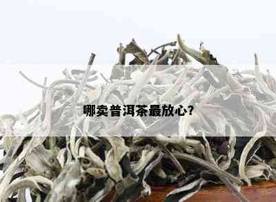 哪卖普洱茶最放心？