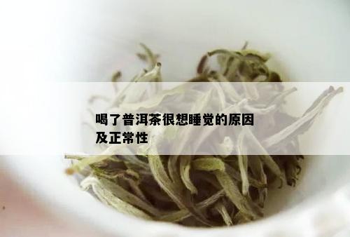 喝了普洱茶很想睡觉的原因及正常性